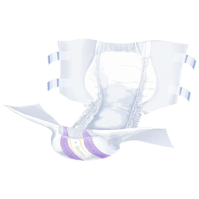 Super Seni Plus large Подгузники дышащие для взрослых 10 шт