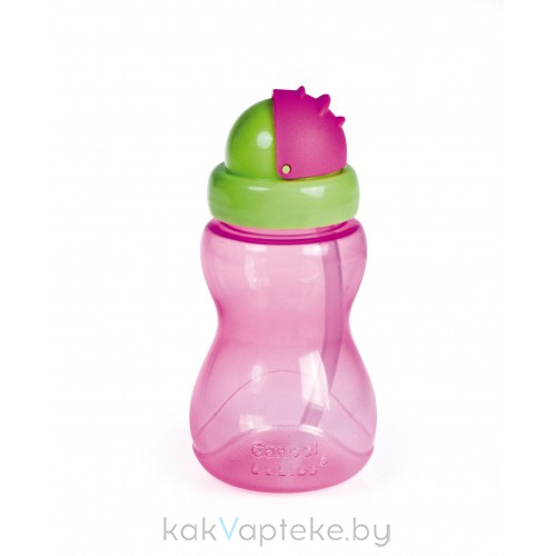 Canpol babies Поильник с силиконовой трубочкой, 12+, 270 мл, арт.56/109_pin2
