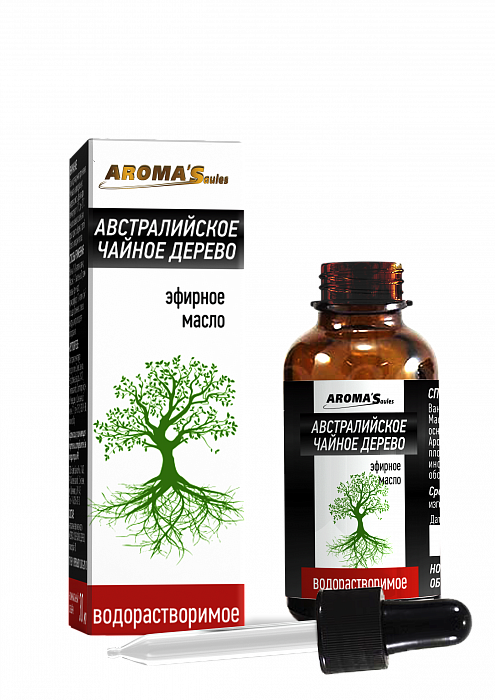 AROMA’Saules Масло эфирное водорастворимое "Австралийское чайное дерево",30 мл