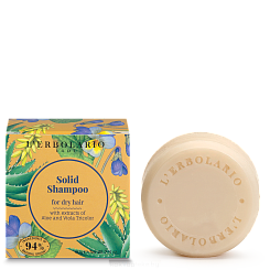 L'Erbolario Твердый шампунь для сухих волос 60 г