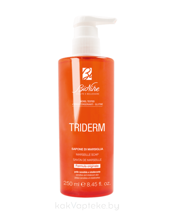 BioNike Средство для очищения - жидкое мыло TRIDERM marseille soap, 250 мл