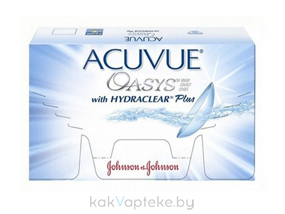 Линзы контактные ACUVUE® OASYS with HYDRACLEAR® PLUS r.8.8 1шт