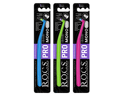 R.O.C.S. PRO Mono Монопучковая зубная щетка для взрослых (мягкая)