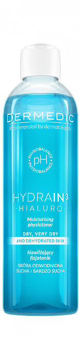 Dermedic HYDRAIN3 HIALURO Увлажняющий тоник для лица, 200 мл