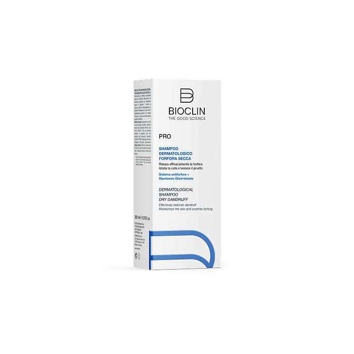 BIOCLIN PRO Дерматологический шампунь от сухой перхоти 200 мл