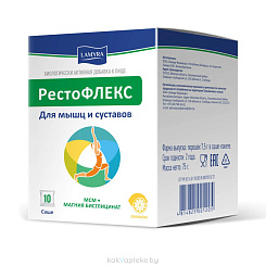 РестоФЛЕКС, БАД порошок 7,5 г в саше-пакетах №10