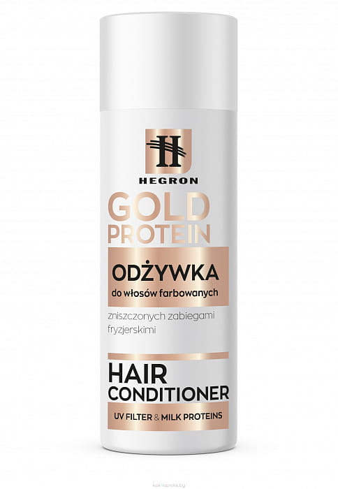 HEGRON Gold protein Кондиционер для окрашенных волос 180 мл