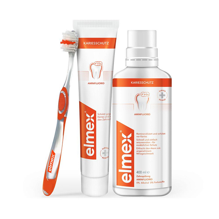 Elmex Caries Protection Ополаскиватель для полости рта, 400 мл