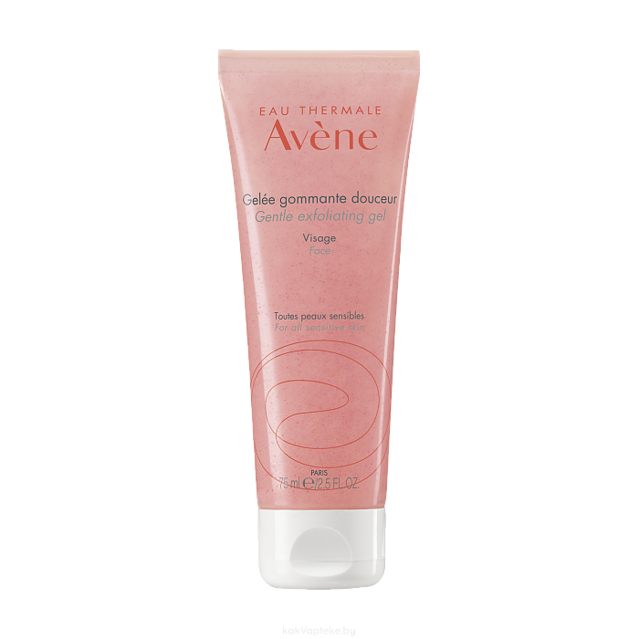 AVENE Смягчающий отшелушивающий гель для лица 75 мл