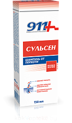 911 Ваша служба спасения Сульсен шампунь для всех типов волос 150 мл