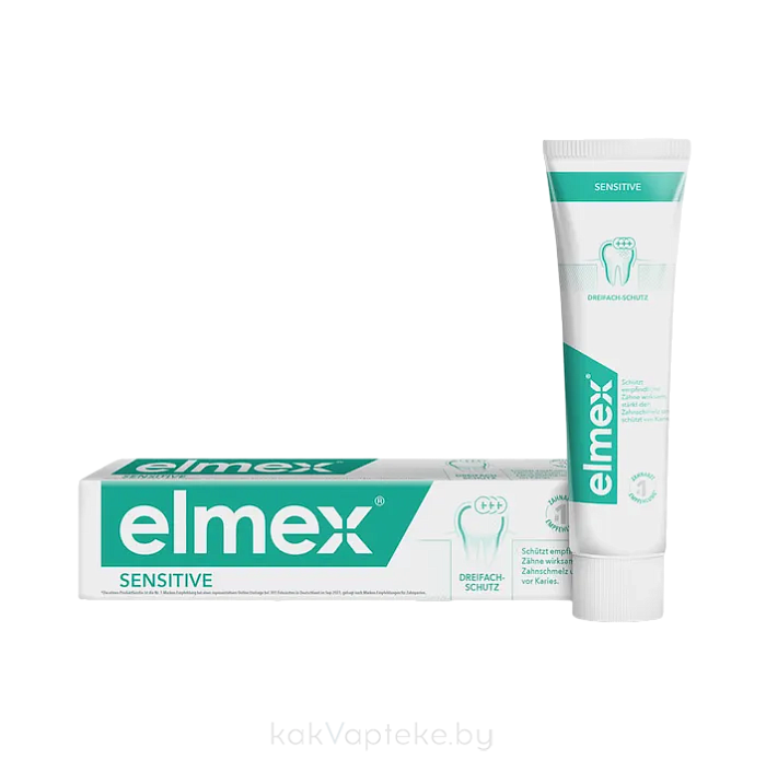 Elmex Sensitive Plus Colgate Зубная паста (Colgate Элмекс "Сенситив Плюс") 75 мл
