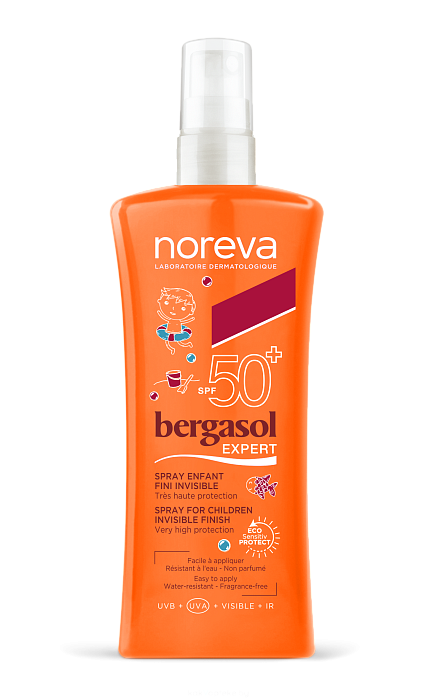NOREVA БЕРГАСОЛ ЭКСПЕРТ Эмульсия солнцезащитная для детей SPF 50+, 125 мл