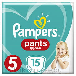 PAMPERS Pants  подгузники-трусики Junior (12-18 кг) 15 шт