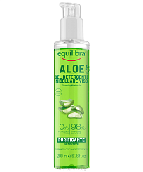 EQUILIBRA Алоэ Очищающий мицеллярный гель, 200 мл