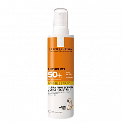 La Roche-Posay Anthelios Солнцезащитный невидимый спрей для лица и тела SPF 50+ 200мл