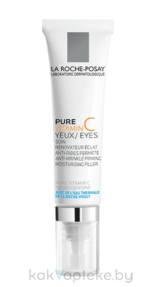La Roche-Posay Крем-филлер для контура глаз для заполнения морщин "Pure Vitamin C" 15 мл