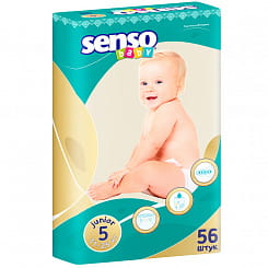 SENSO BABY Подгузники для детей с кремом-бальзамом  B 5-56