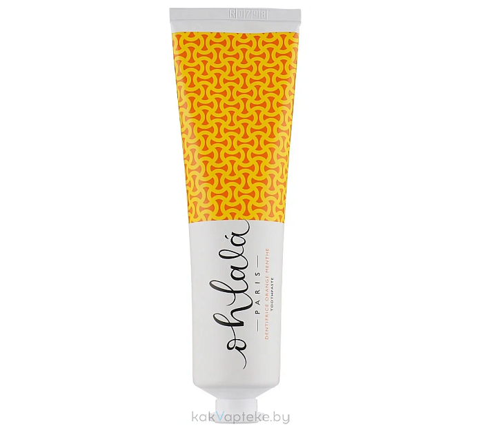 Ohlala Зубная паста DENTIFRICE ORANGE MENTHE Toothpaste, 75 мл