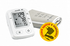 Прибор для измерения артериального давления электронный MicroLife модель BP A2 Standart с принадлежностями ( с адаптером)