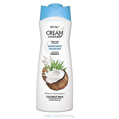 ВИТЭКС CREAM Cocktail Крем-гель для душа Кокосовое молочко с маслом кокоса, 515 мл