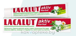 Lacalut AKTIV Herbal зубная паста 75мл (Профилактическая)