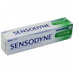 Sensodyne Зубная паста с фтором (Sensodyne F), 50 мл