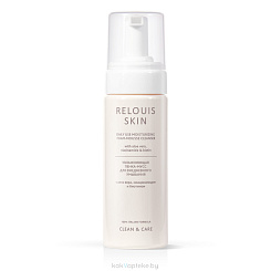 RELOUIS SKIN CLEAN & CARE Пенка-мусс увлажняющая для ежедневного умывания с алоэ вера, ниацинамидом и биотином,150мл