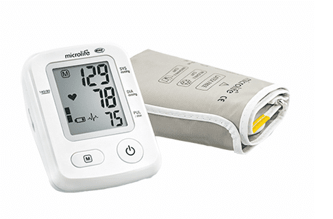 Прибор для измерения артериального давления электронный MicroLife модель BP A2 Standart с принадлежностями