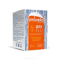 Амбрелла флу, БАД порошок 6 г в саше-пакетах №10