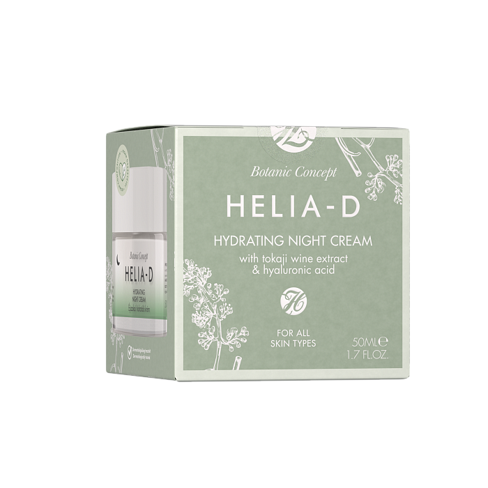 Helia-D Botanic Concept  Крем увлажняющий ночной 50 мл