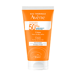 AVENE Крем солнцезащитный для лица и шеи SPF50+ 50 мл