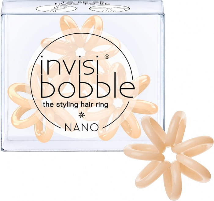 Invisibobble Резинка для волос  NANO To Be or Nude to Be