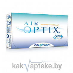 Линзы контактные мягкие AIR OPTIX AQUA -0,5