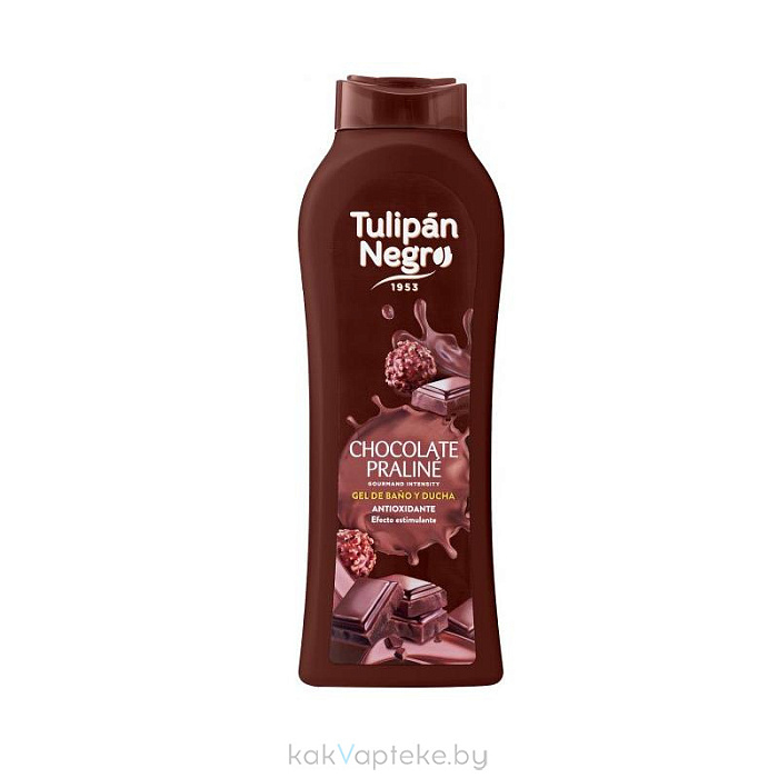 Tulipan Negro Гель для душа Шоколадный пралине/CHOCOLATE PRALINE, 650 мл