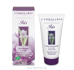 L'Erbolario ИРИС Крем-дезодорант для тела 50 мл