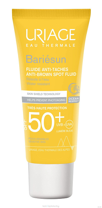 Uriage Флюид против пигментных пятен SPF 50+ BARIESUN / BARIESUN FLUIDE ANTI-TACHES SPF 50+ 40 мл