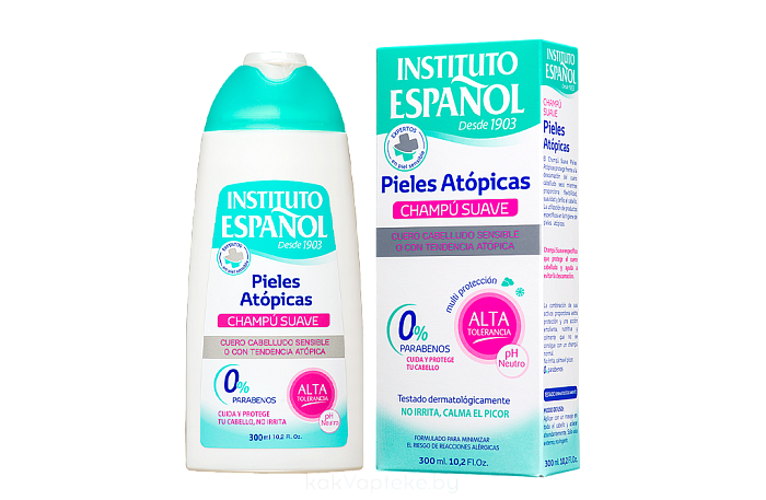 INSTITUTO ESPANOL Мягкий шампунь / SOFT SHAMPOO линии ATOPIC SKIN, 300мл