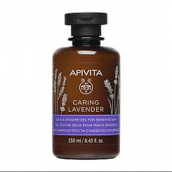 APIVITA Гель для душа для чувствительной кожи Лаванда / CARING LAVENDER Gentle Shower Gel For Sensitive Skin, 250 мл