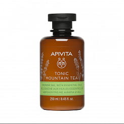 APIVITA Гель для душа Тонизирующий горный чай с эфирными маслами / TONIC MOUNTAIN TEA Shower Gel With Essential Oils, 250 мл