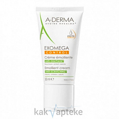 A-DERMA Крем смягчающий Экзомега Контроль, А-Дерма, 50 мл