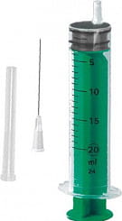 Шприц Avanti Medical трёхкомпонентный однократного применения стерильный с иглой 10,0мл