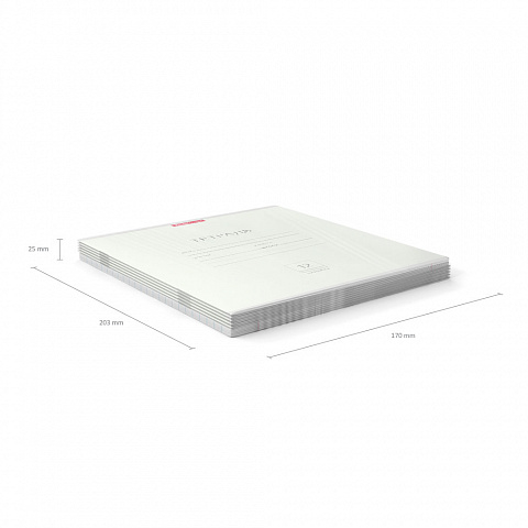 ErichKrause Тетрадь ученическая 12л , линейка 59406