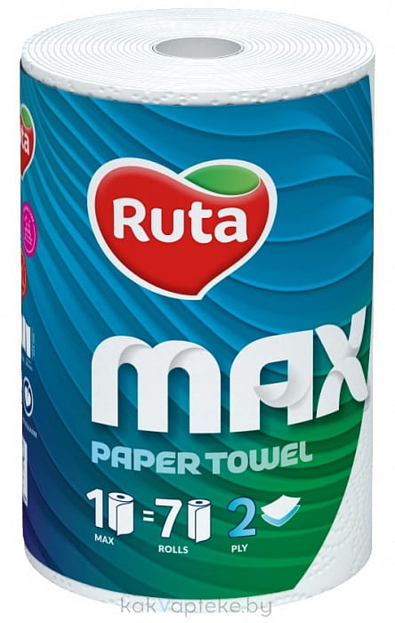 Бумажные полотенца "Ruta" (MAX 1 рул.)