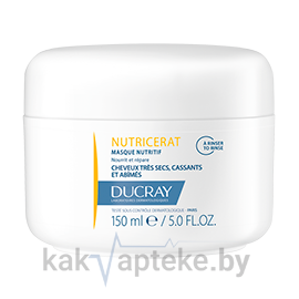DUCRAY Маска питательная для волос НУТРИЦЕРАТ ДЮКРЭ, 150 мл