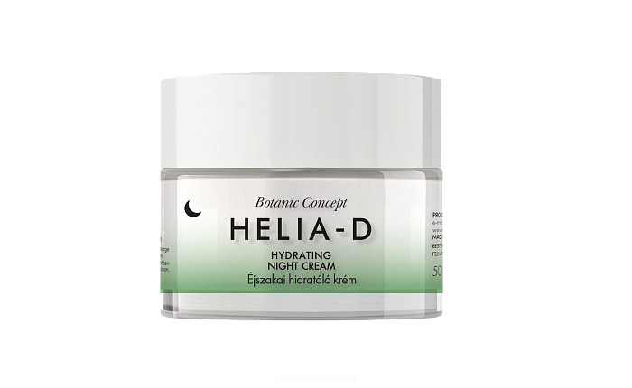 Helia-D Botanic Concept  Крем увлажняющий ночной 50 мл