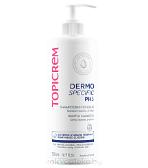 TOPICREM DERMO SPECIFIC pH5 МЯГКИЙ ШАМПУНЬ 500 мл