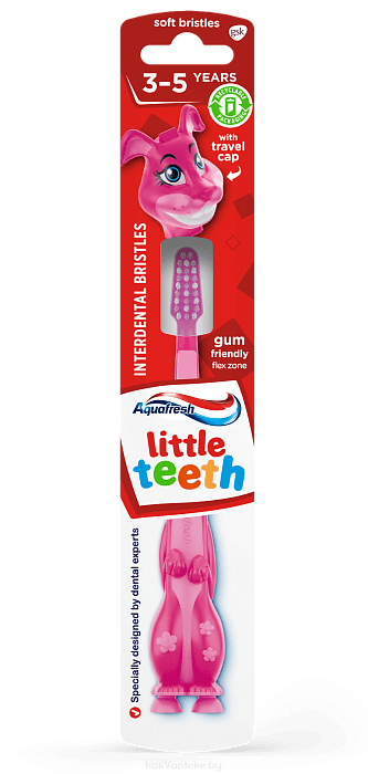 Aquafresh детская зубная щетка Мои молочные зубки (Aquafresh Little Teeth)