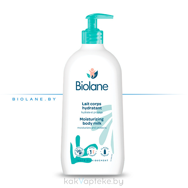 Biolane Молочко увлажняющее для тела / Lait Corps Hydratant, 350 мл