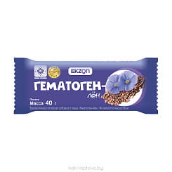 Гематоген лён 40г