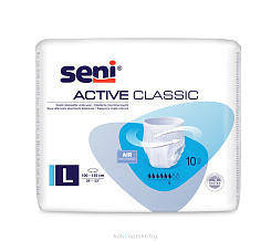 SENI ACTIVE CLASSIC large Трусы впитывающие для взрослых 10 шт
